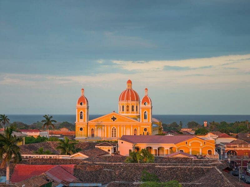 Granada at Sunset, Granada, Nicaragua