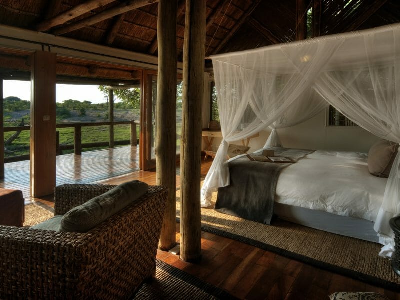 Guest Bedroom, Savute Safari Lodge, Savuti, Botswana