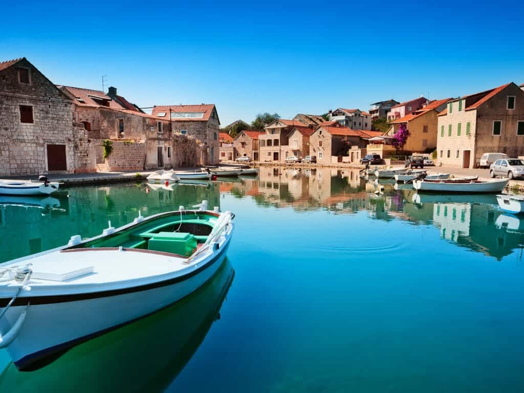 Hvar Harbour, Croatia