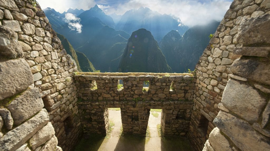 Inca Wall, Machu Picchu, Peru