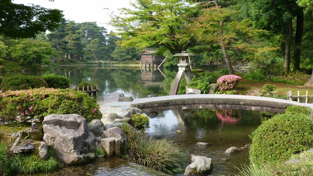 Kenrokuen Gardens, Kanazawa, Japan
