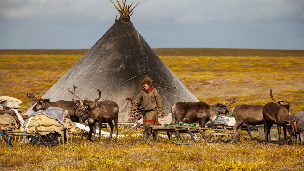 Local community, Yamal Peninsula, Russia