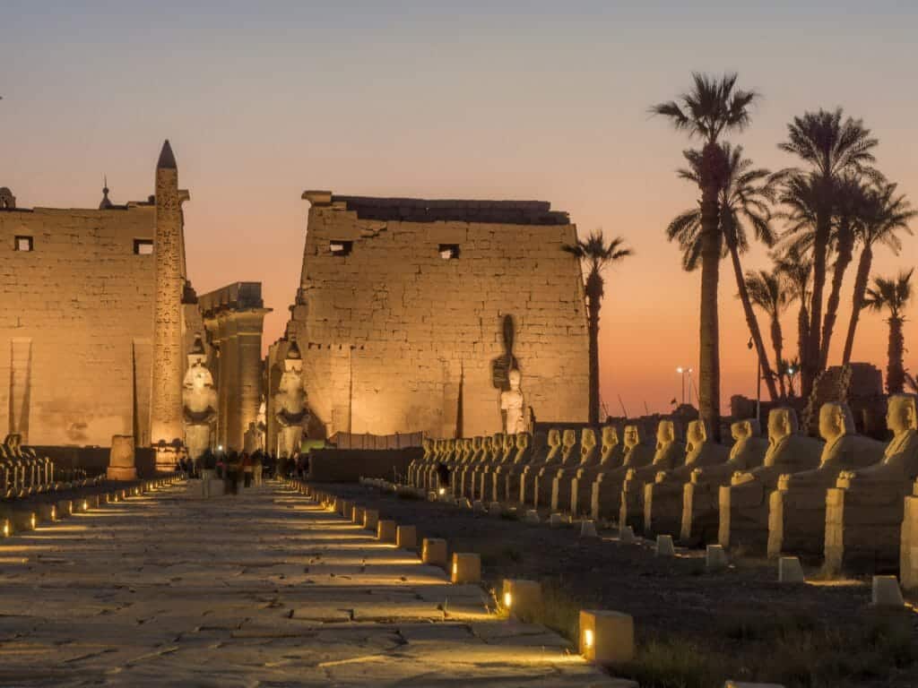 Luxor Temple, Luxor, Egypt