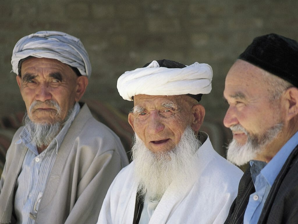 Men, Kyrgyzstan, Central Asia by Paul Craven
