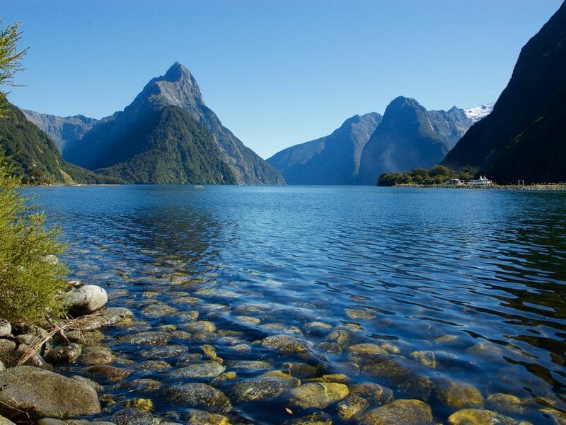 Milford Sound, South Island, New Zealands