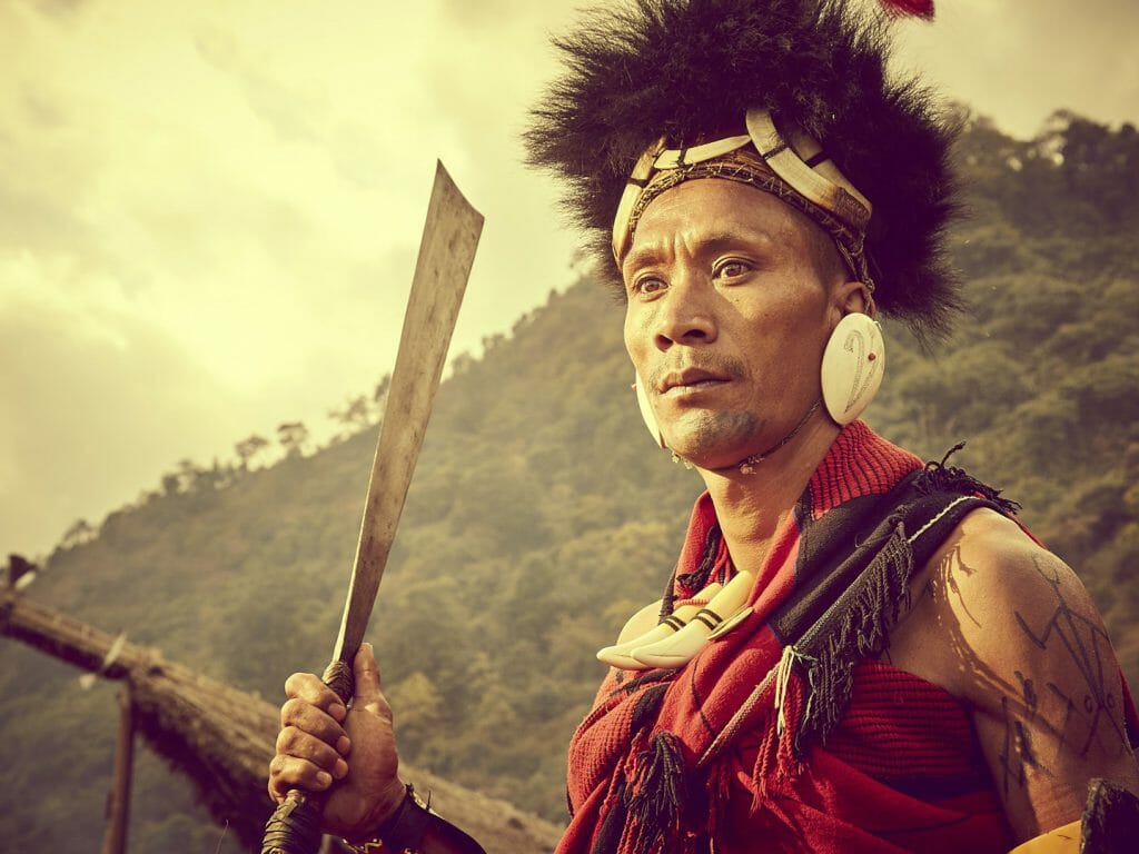 Morungs Tribes,Kohima, Nagaland, India