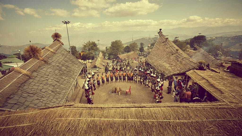 Morungs Tribes,Kohima, Nagaland, India