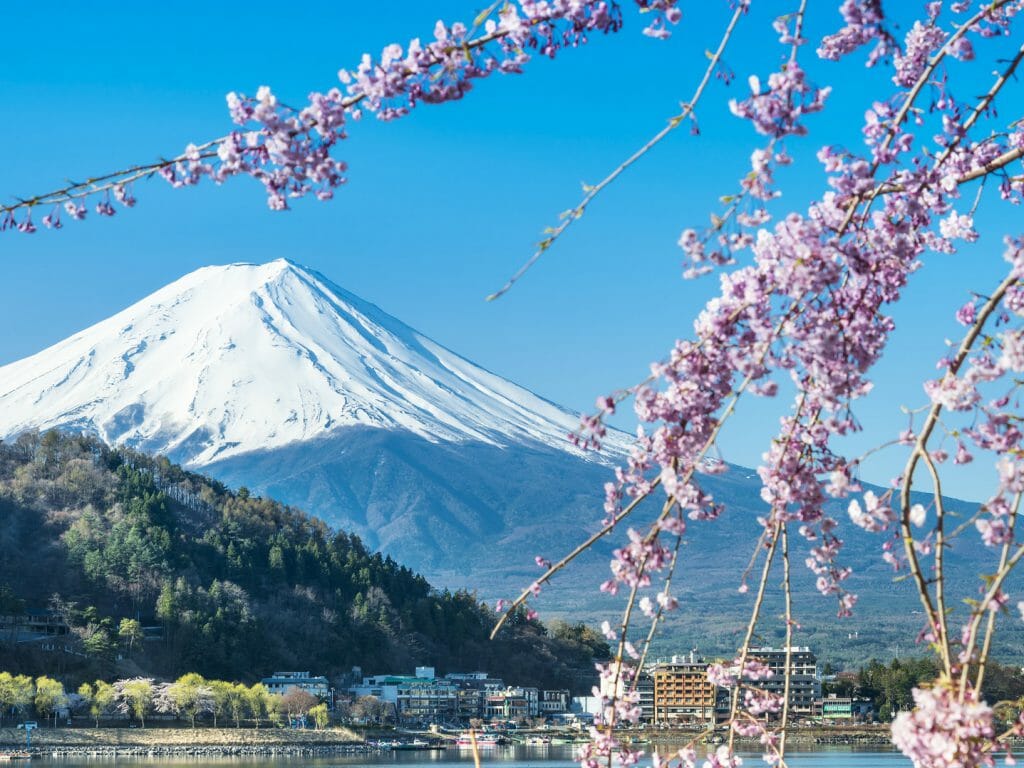 Mount Fuji, Lake Kawaguchiko, Tokyo, Japan