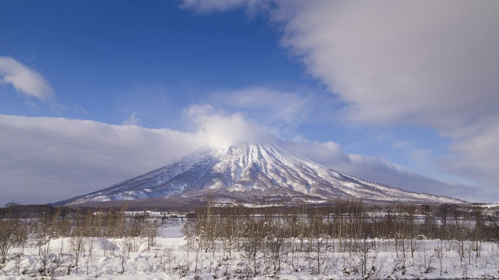 Mount Yotei volcano, Shikotsu Toya National Park, Hokkaido, Japan