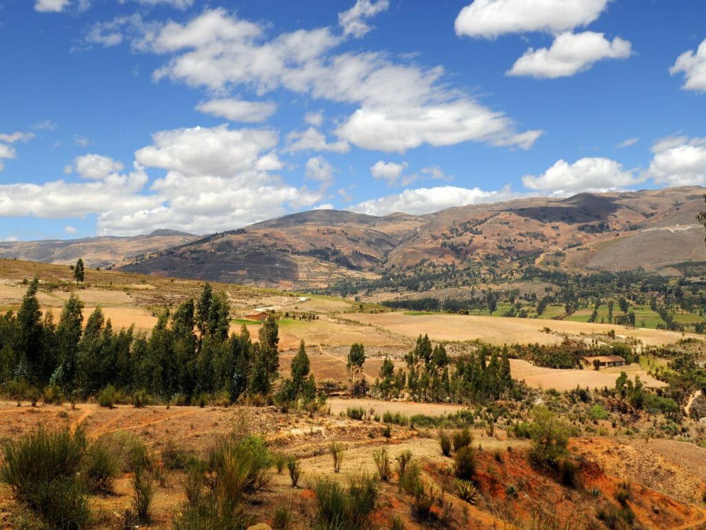 Mountain Range, Cajamarca, Northern Andes, Peru