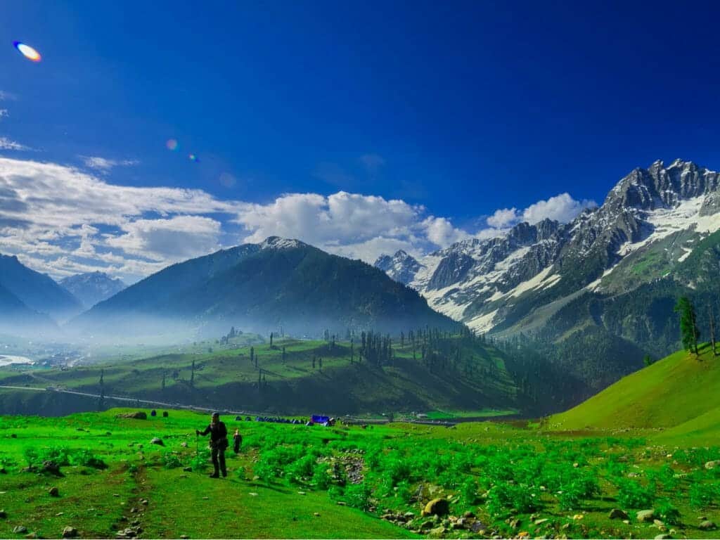 Mountain View, Kashmir, India
