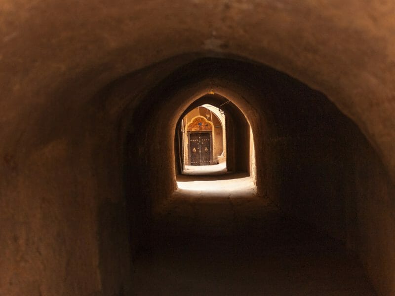 Old Street, Yazd, Iran