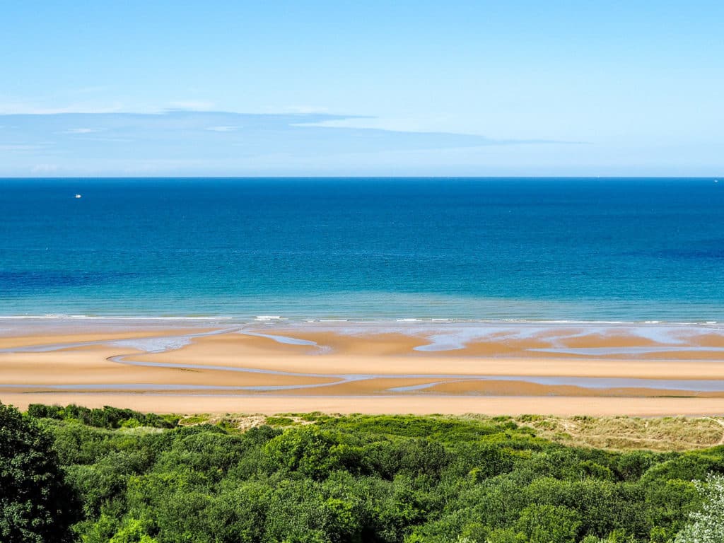 Omaha Beach Memorials, Normandy, France