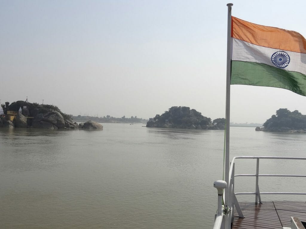 On Assam Bengal Navigation Boat, River Ganges, India
