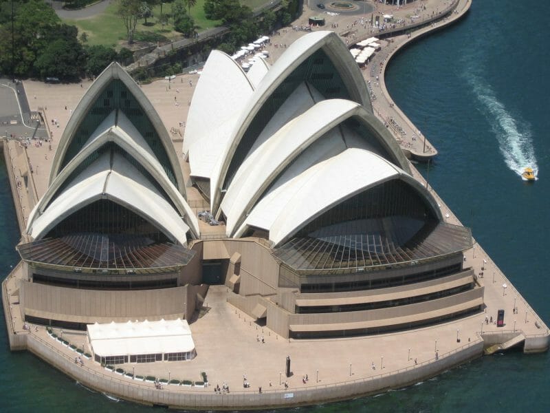 Opera House Aerial View, Sydney, Australia
