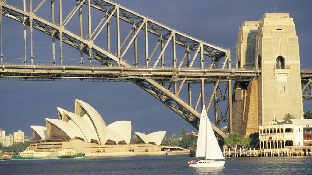 Opera House and Bridge, Sydney, Australia