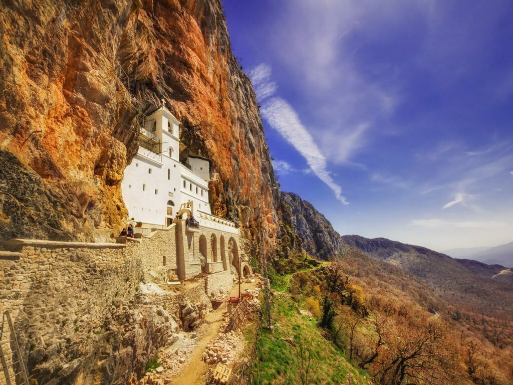 Ostrog Monastery, Sveti Stefan, Montenegro