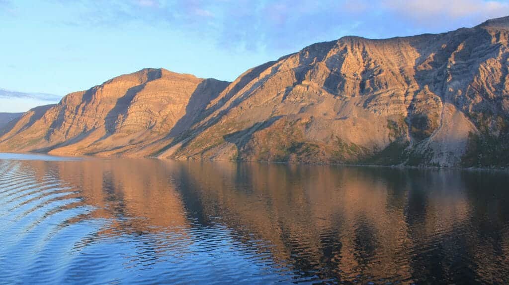 Saglek Bay reflection, Torngats, Labrador, Canadian Arctic
