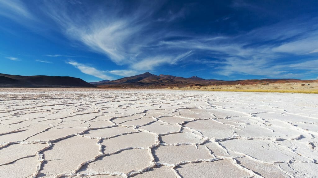 Salt desert, Jujuy Province, Argentina