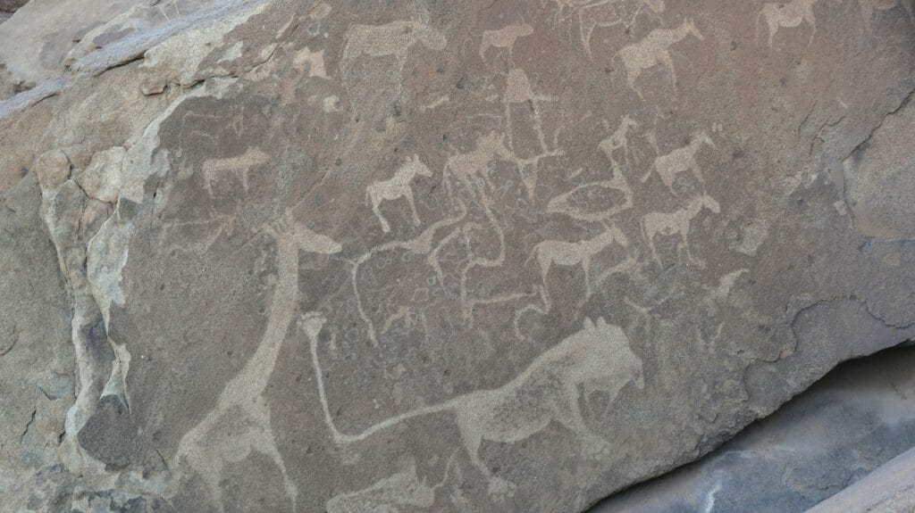San Rock Art, Twyfelfontein, Namibia
