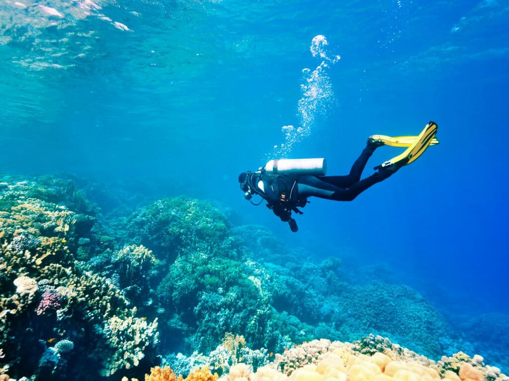 Scuba diving, Jordan