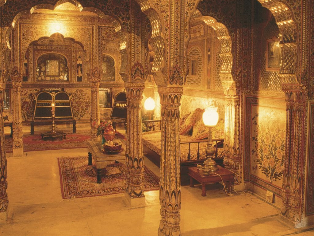 Sheesh Mahal Suite, Samode Haveli, Jaipur, India