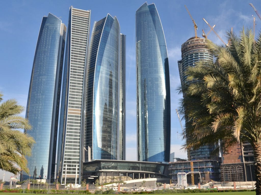 Skyscrapers, Abu Dhabi, United Arab Emirates