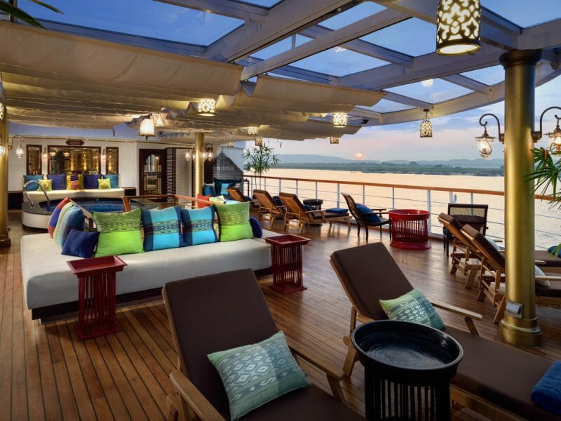 Sundeck, Sanctuary Ananda, Mandalay, Myanmar