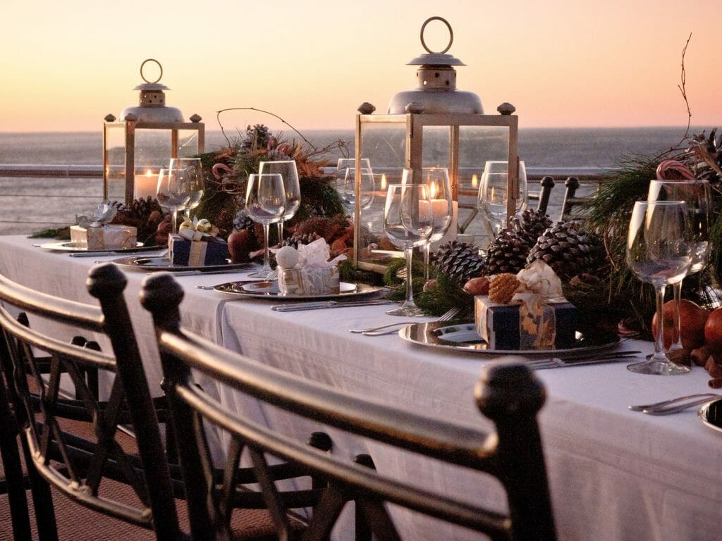 SunSet dinner, Twelve ApoStleS Hotel, Cape Town, South Africa