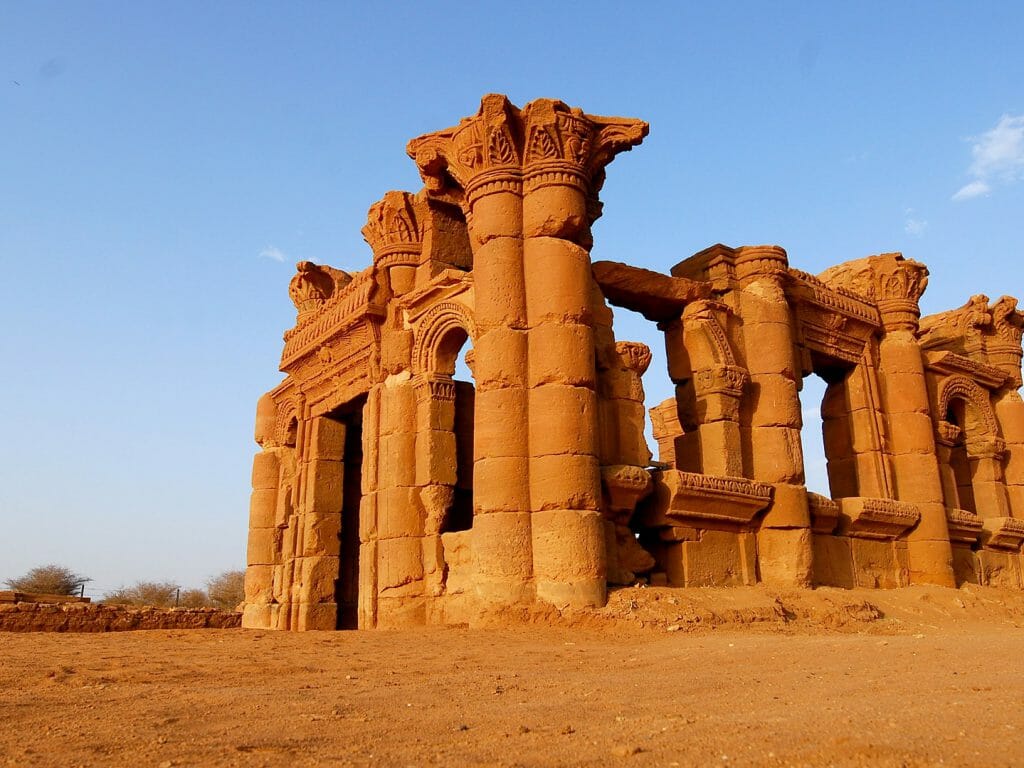 Temple at Musawarrat, Sudan
