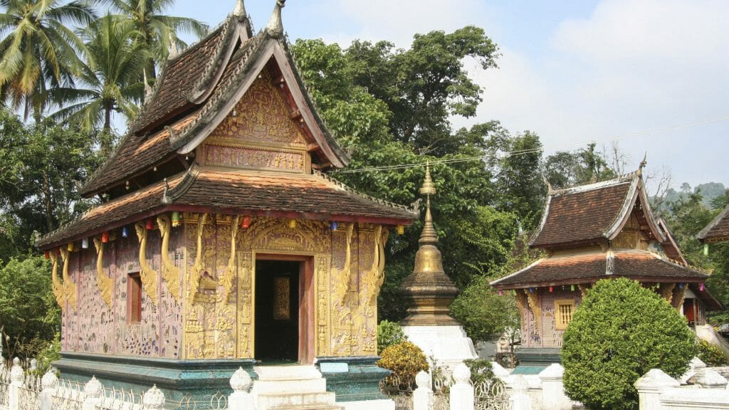 Temple Buildings, Luang Prabang, Laos