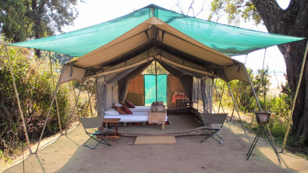 Tent, Gonarezhou Bush Camp, Gonarezhou National Park