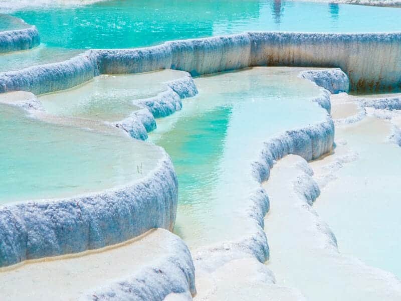 Travertine Pools and Terraces, Pamukkale, Turkey