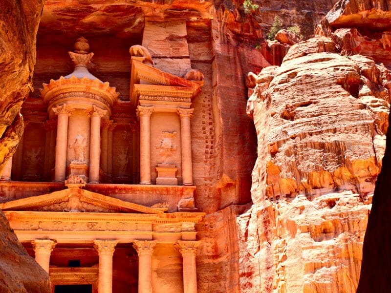 Treasury Temple (Al Khazneh), Petra, Jordan