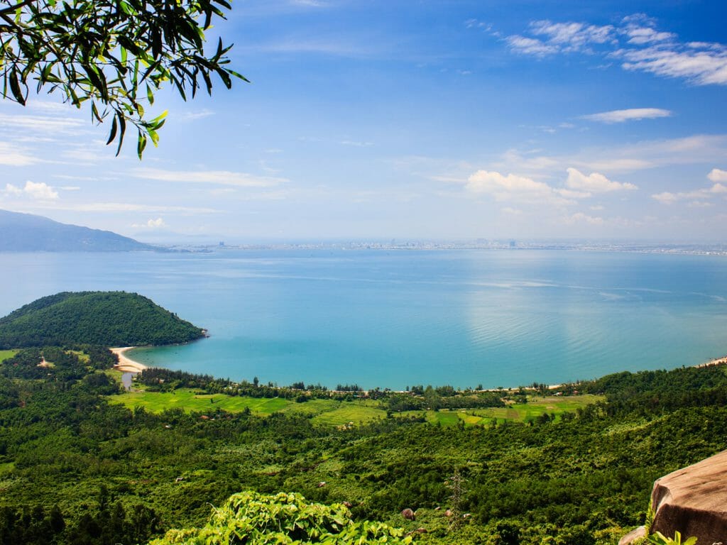 View from Hai Van Pass, Da Nang, Hue, Vietnam