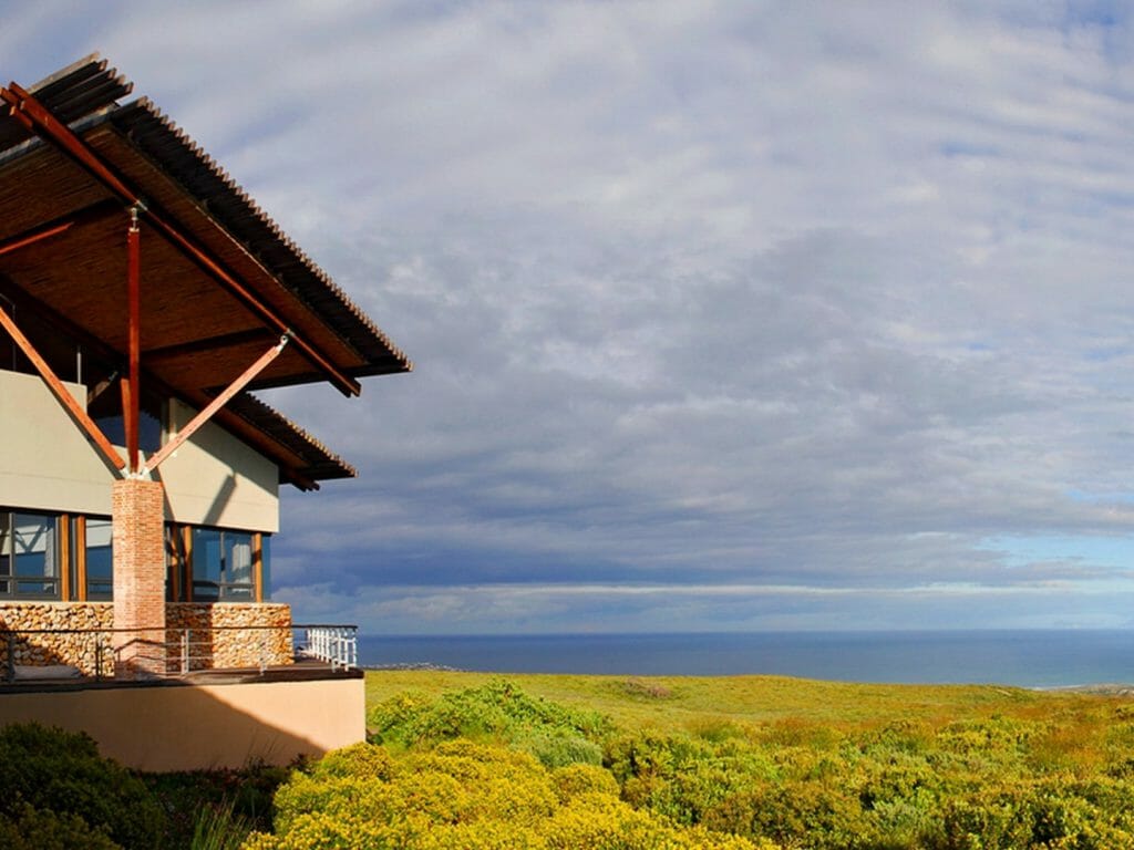 View from Lodge, Grootbos Forest Lodge, Hermanus, South Africa