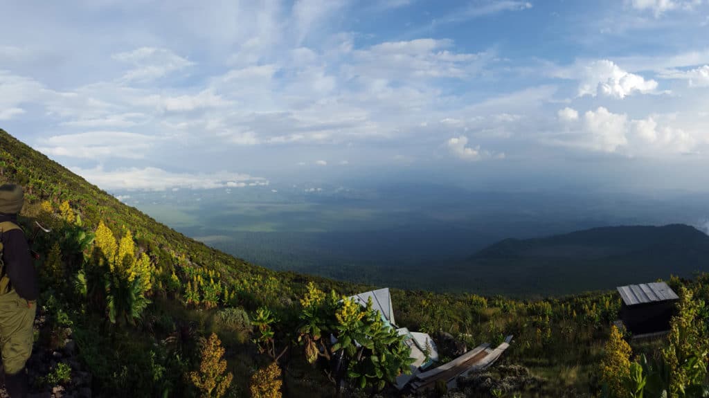 Nyiragongo Summit Shelter, Virunga National Park, Democratic Republic of Congo