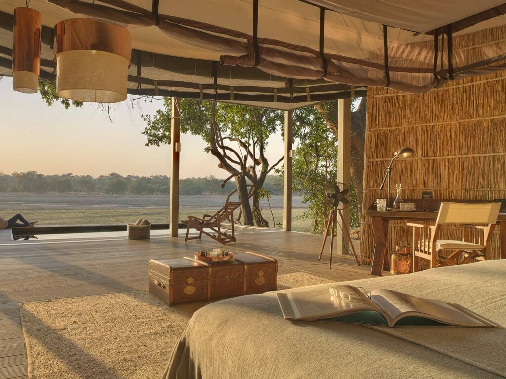 View from room, Chinzombo, South Luangwa