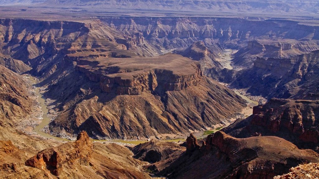 View of Fish River Canyon, Namibia