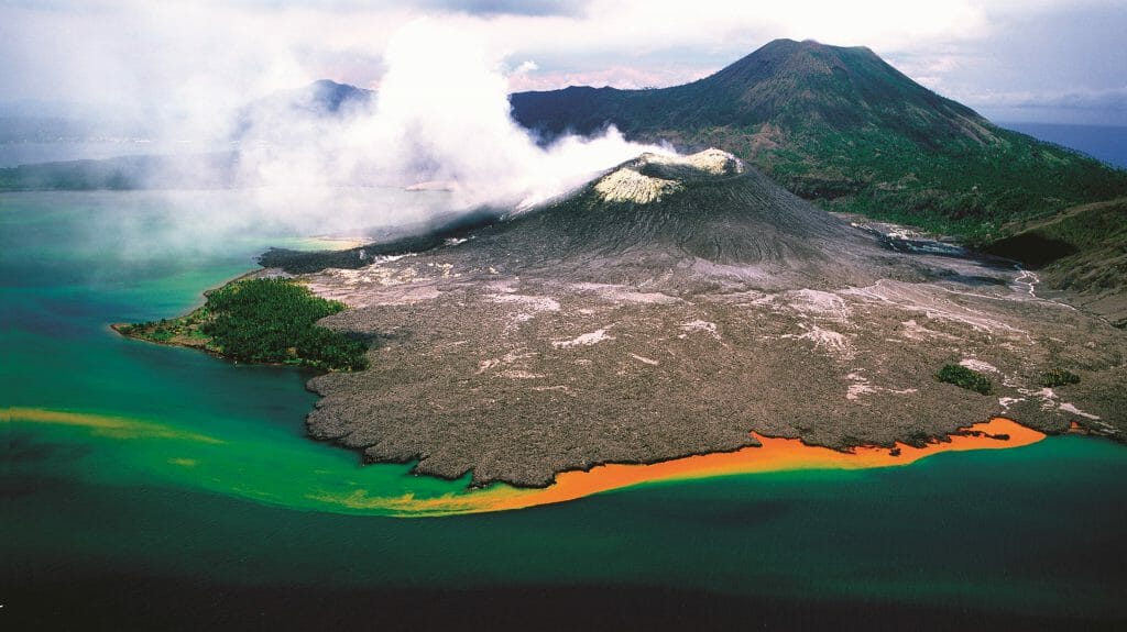 Volcano, Rabaul, Papua New Guinea