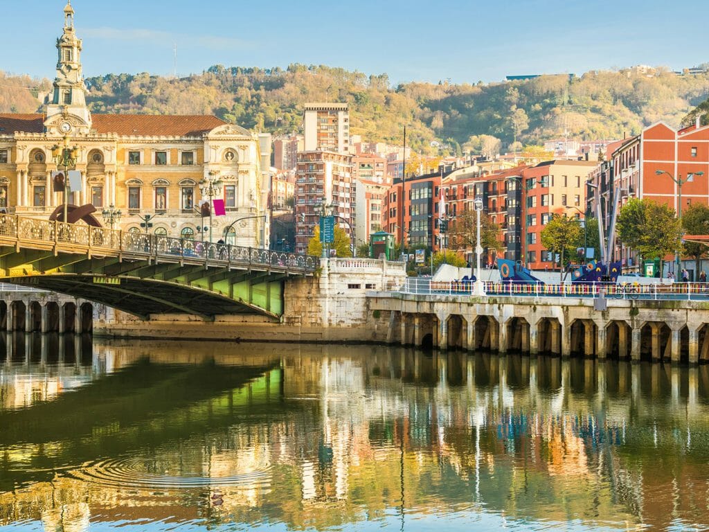 Bilbao city, Spain