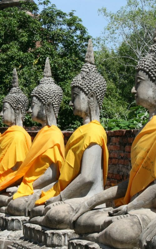 Buddha Statues, Ayutthaya, Thailand