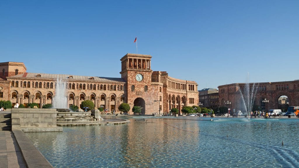 Central Plaza, Yerevan, Armenia