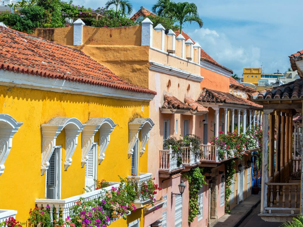 Colonial Buildings, Cartagena, Columbia
