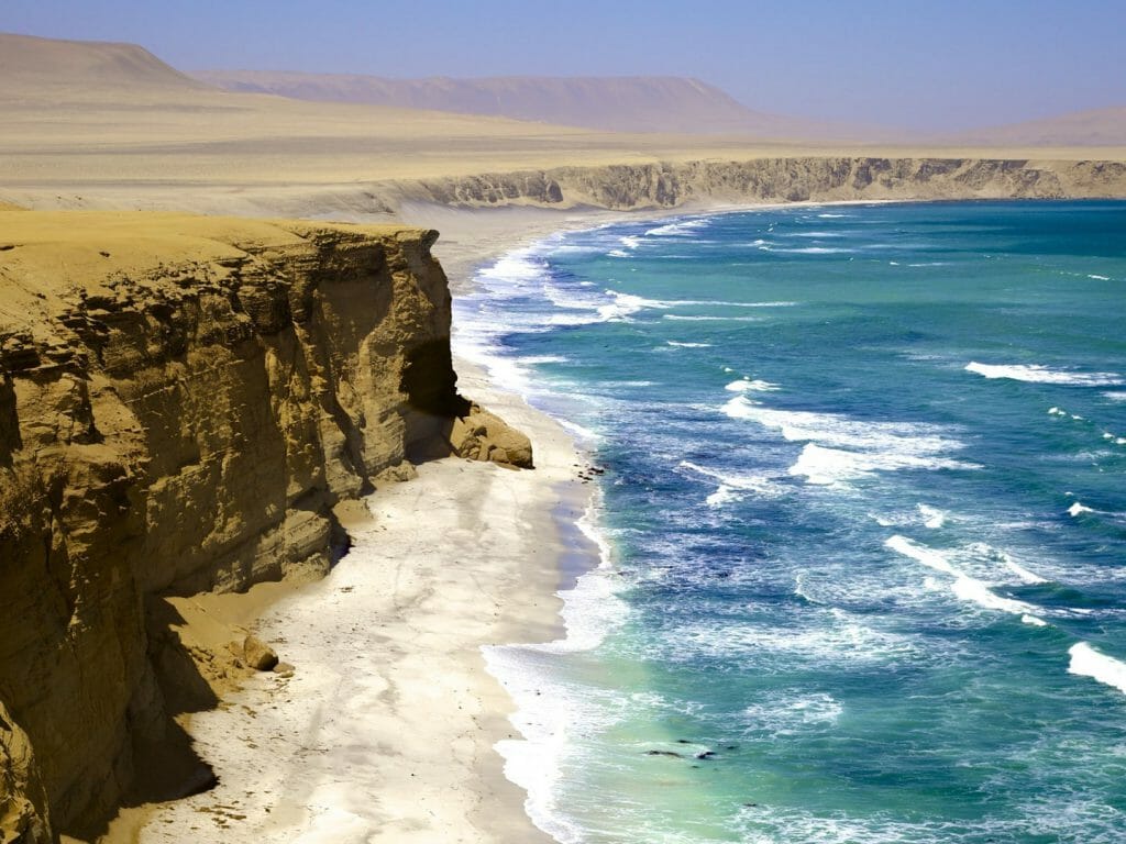 Desert, Coastline, Paracas, Peru