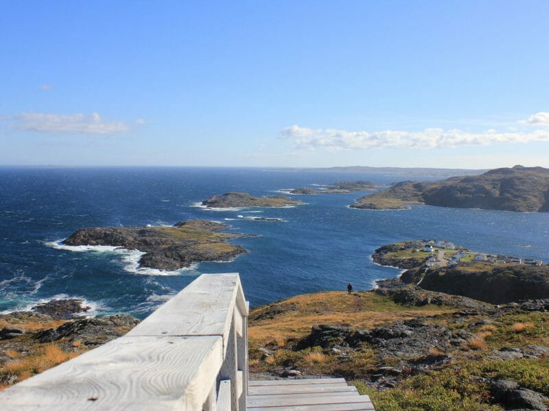 Fogo Head Trail boardwalk, Newfoundland, Canada