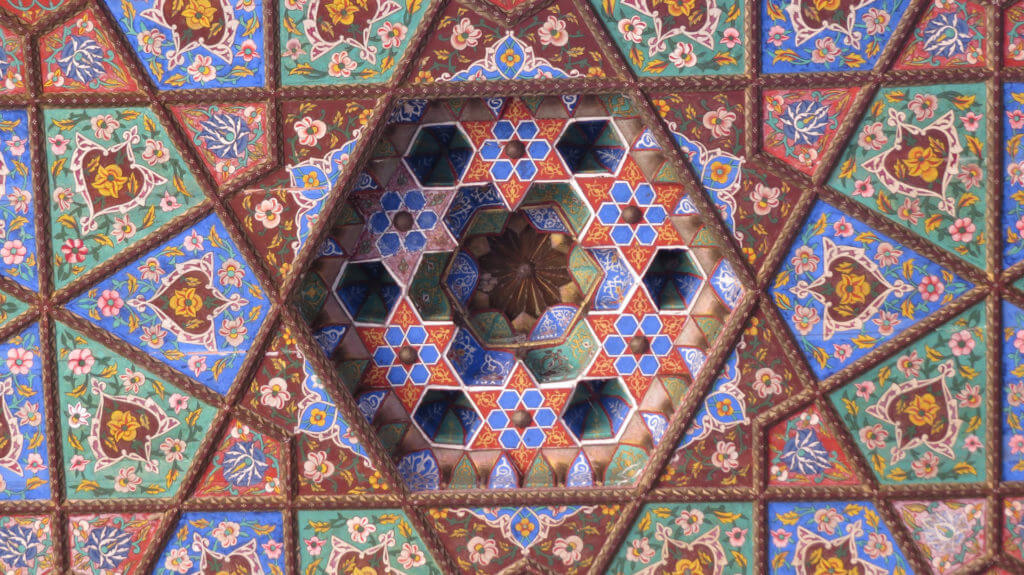 Museum of Applied Art of Uzbekistan ceiling, Tashkent, Uzbekistan