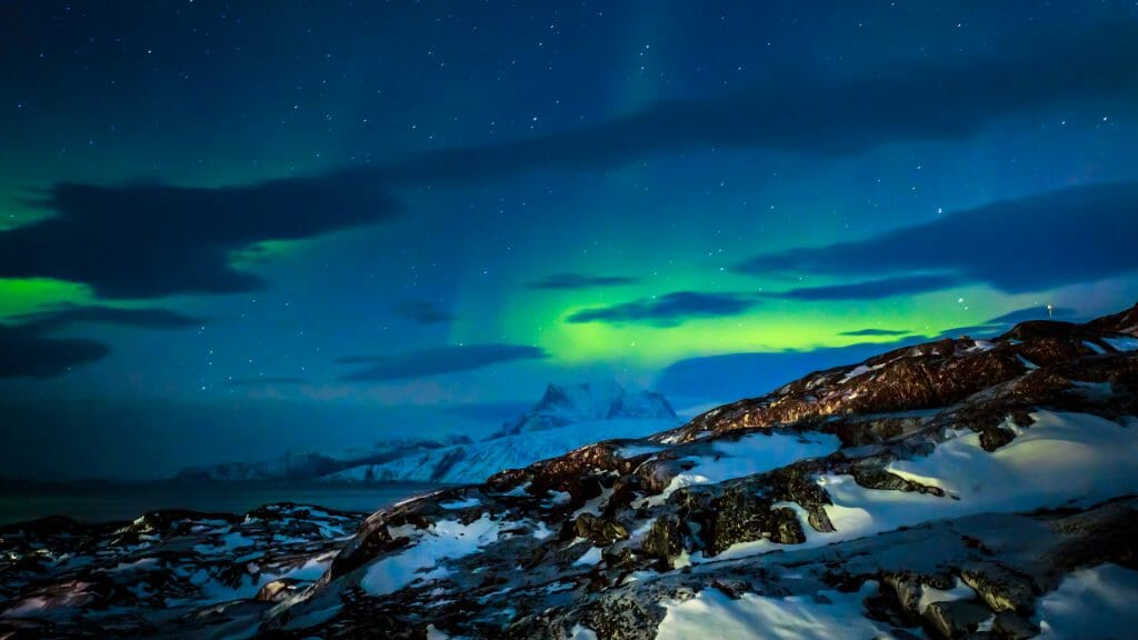 Northern Lights, Nuuk City, Greenland