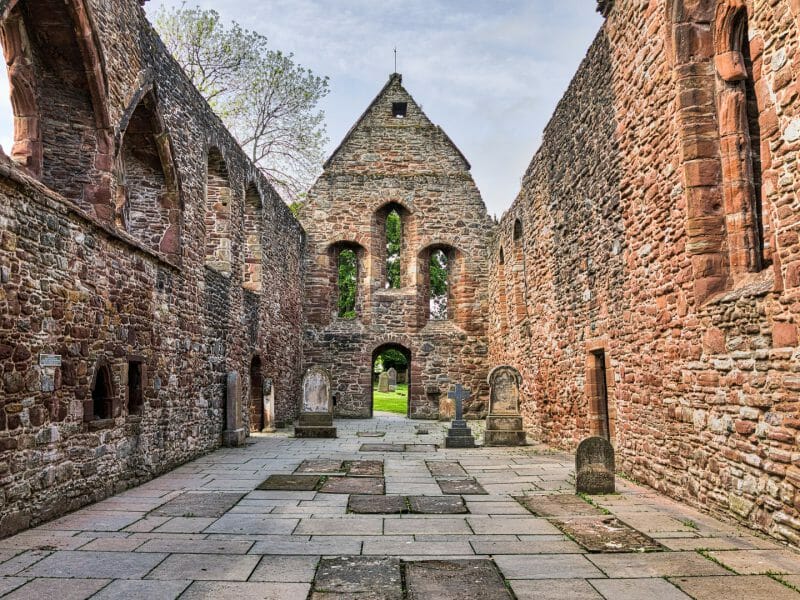 Old Beauly Priory in Scotland