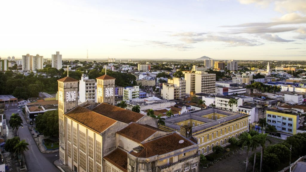 View of Cuiaba City, Cuaiba, Brazil
